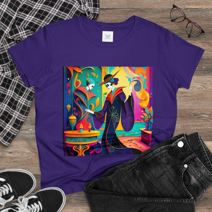 Phantoms of Elegance Women's Midweight Cotton Tee