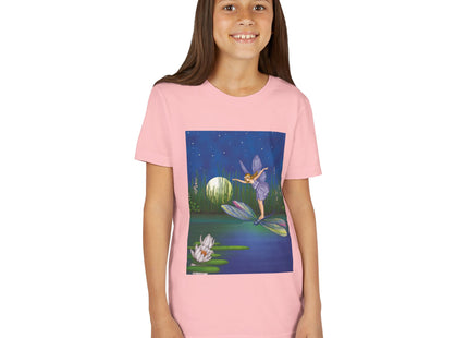 Fairy on a Dragonfly by Ida Rentoul Outhwaite Youth Short Sleeve Tee