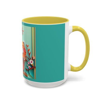 A Playful Red Panda Colorful Mugs (11oz, 15oz)