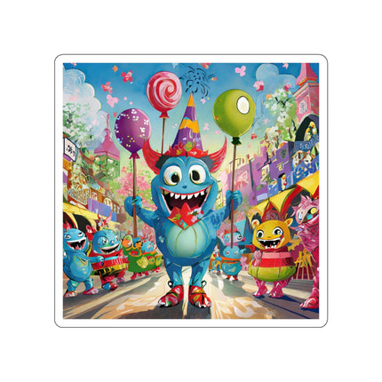 Monster Parade Madness Die-Cut Stickers (5 Sizes)