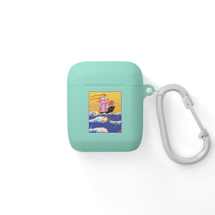 Golden Seas and Whimsical Dreams AirPods Case
