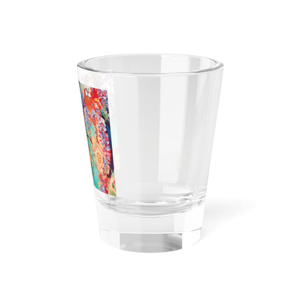 Golden Wisteria Symphony Shot Glass, 1.5oz