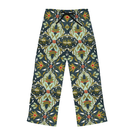 Ornamental Tiles (Pl. 10) from the Afghan Boundary Commission Women's Pajama Pants (AOP)