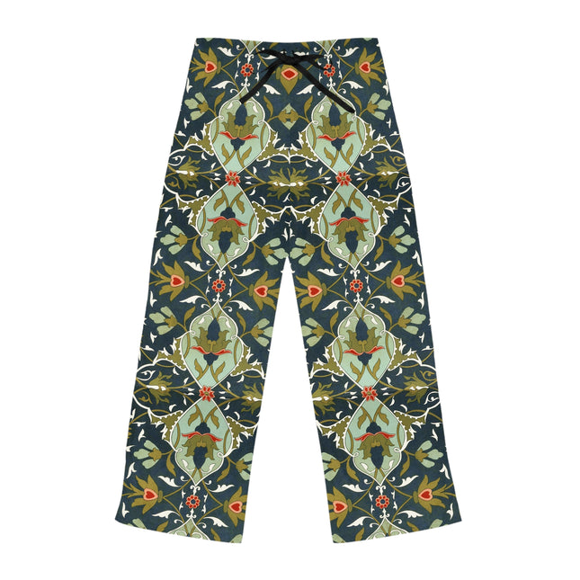 Ornamental Tiles (Pl. 10) from the Afghan Boundary Commission Women's Pajama Pants (AOP)