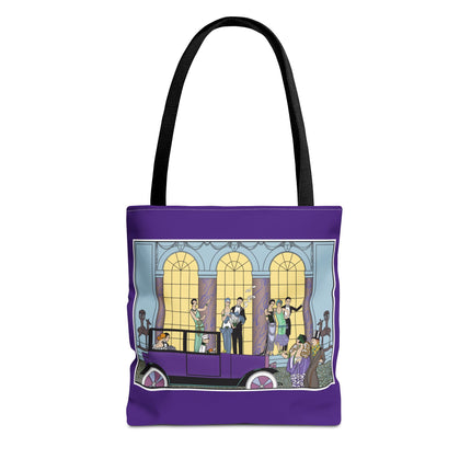 Au Revoir by George Barbier Tote Bag (AOP)