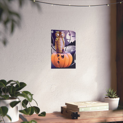 The Startled Pumpkin Fine Art Posters