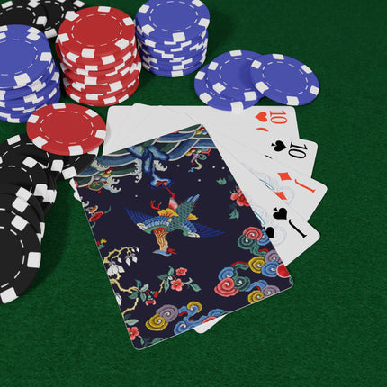 Rank Badge with Duck Mandarin Playing Cards