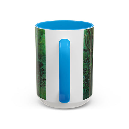 Route en forêt by Raoul Dufy Colorful Mugs (11oz, 15oz)