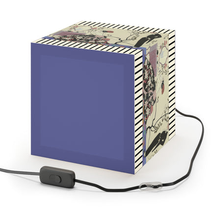 Le Grand Décolletage by George Barbier Light Cube Lamp