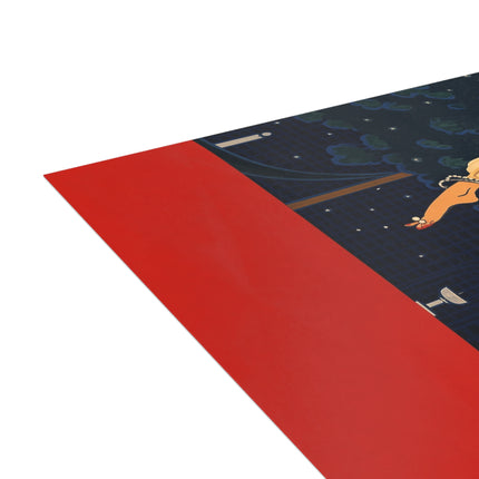 🌙✨ The Lady Dancing Beneath The Stars Postcard Bundles – Art Deco Midnight Elegance