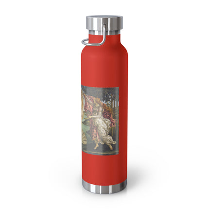 Birth of Venus by Sandro Botticelli Copper Vacuum Insulated Bottle, 22oz
