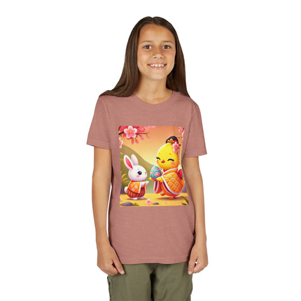 Whimsical Springtime Exchange Youth Short Sleeve Tee