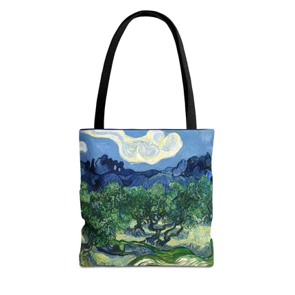 Olive Trees by Vincent Van Gogh Tote Bag (AOP)