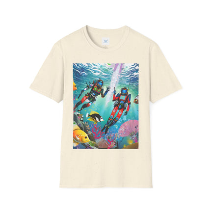 FBI Robot Dive Team Softstyle T-Shirt
