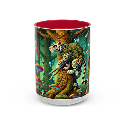 Silent Stripes Colorful Mugs (11oz, 15oz)