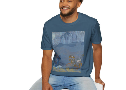 The Duel by Nicholas Roerich Softstyle T-Shirt