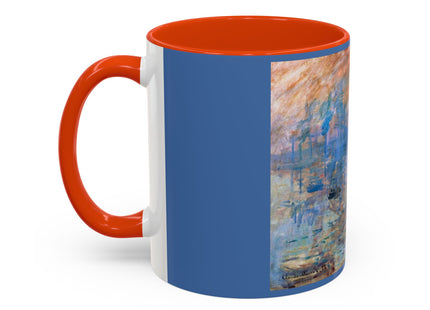 Sunrise by Claude Monet Colorful Mugs (11oz, 15oz)