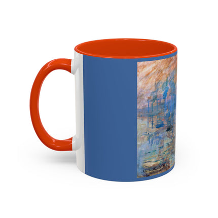 Sunrise by Claude Monet Colorful Mugs (11oz, 15oz)