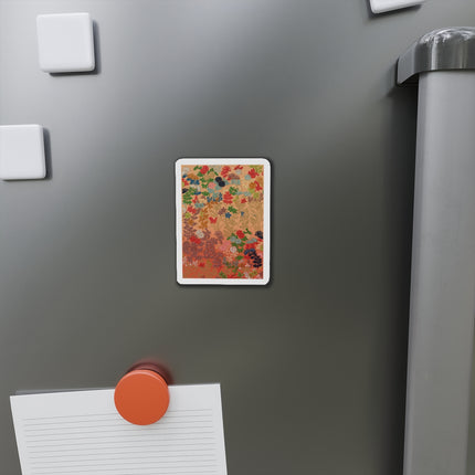 Japanese Flower Pattern by G.A. Audsley Die-Cut Magnets (5 Sizes)