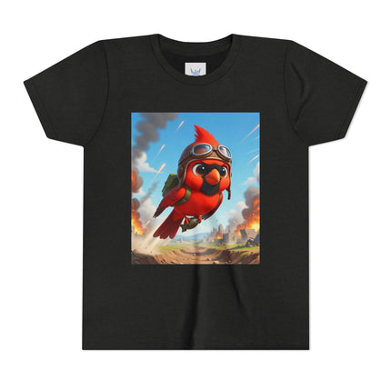 Cardinal Dive Bomber Youth Short Sleeve Tee