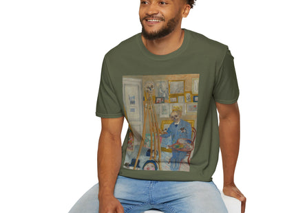 The Skeleton Painter by James Ensor Softstyle T-Shirt