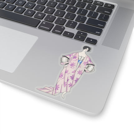 Hesitation–Déshabillé (Hesitation) by Charles Martin Kiss-Cut Stickers (4 Sizes)