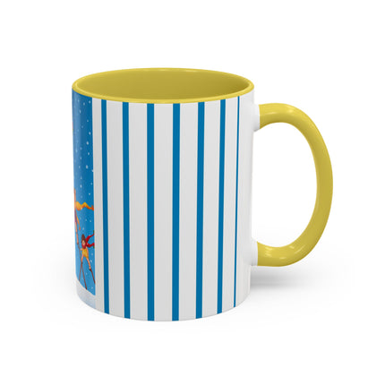 Snowfall & Couture Colorful Mugs (11oz, 15oz)