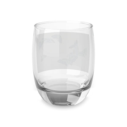 One Thousand Butterflies by Kamisaka Sekka Whiskey Glass