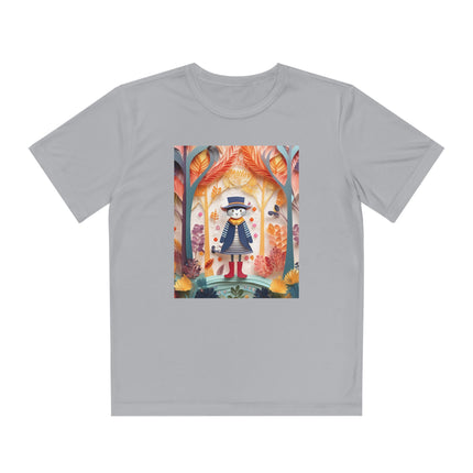 Cat in Boots in the Enchanted Forest Youth Competitor Tee