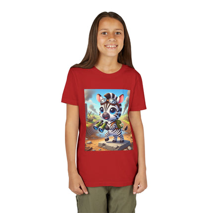 Zebra Lookout Youth Short Sleeve Tee