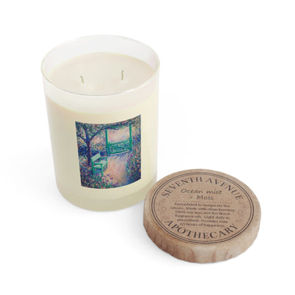 The Artist’s Garden Scented Candle - Full Glass, 11oz