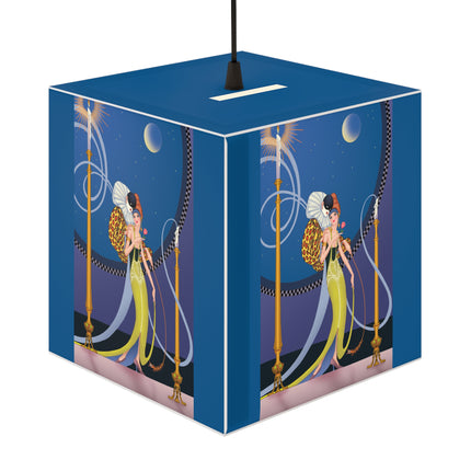 Smoke and Secrets Light Cube Lamp