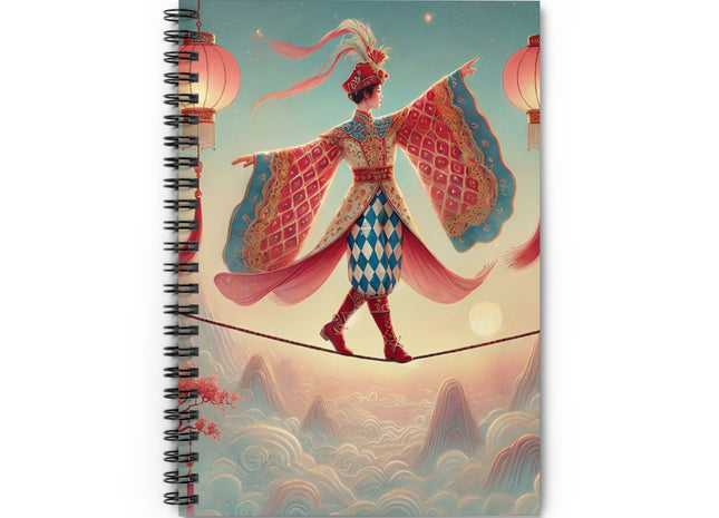 The Lantern Walker Spiral Notebook - Ruled Line