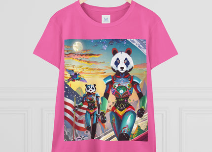 Cyber Punk Robots Cotton Tee