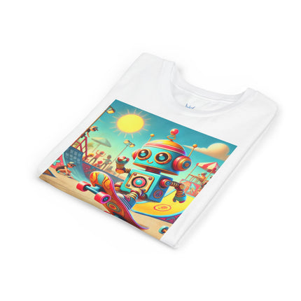Skate Park Robot Youth Short Sleeve Tee