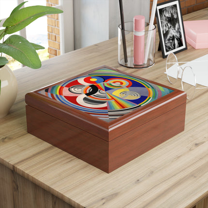 Rythme No. 1 by Robert Delaunay Jewelry Box