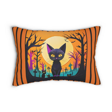 Phantom Parade Spun Polyester Lumbar Pillow