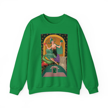 May & Emerald (from the Gem Series) by Sofia Chiostri Heavy Blend™ Crewneck Sweatshirt