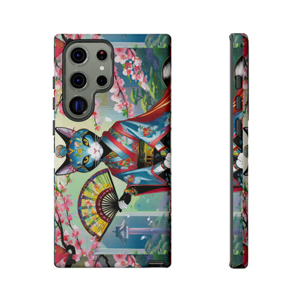 Cyberpunk Geisha Phone Cases