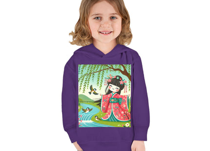 Sparrow Dance Geisha Fairy Toddler Pullover Fleece Hoodie
