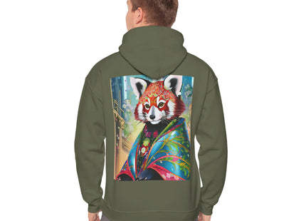 Cybernetic Red Panda – Heavy Blend™ Hooded Sweatshirt