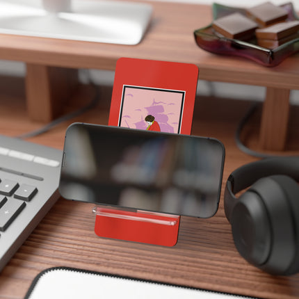 Woman Waiting for her Beloved at 1:59 by Kobayashi Kaichi Mobile Display Stand for Smartphones