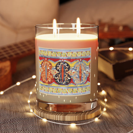 Reproduction of the Shield Frieze Scented Candle - Full Glass, 11oz