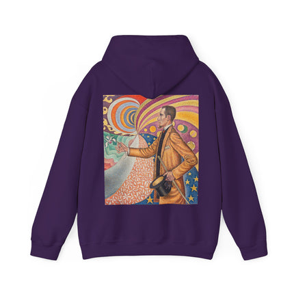 Portrait of Felix Feneon by Paul Signac Heavy Blend™ Hooded Sweatshirt