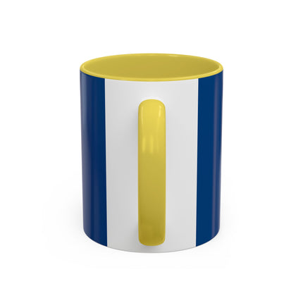 Blue Jay at an Autumn Tea Ceremony Colorful Mugs (11oz, 15oz)