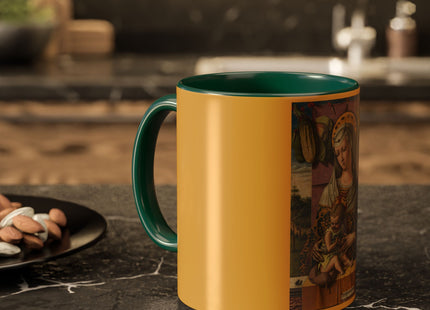 Madonna and Child by Carlo Crivelli Colorful Mugs (11oz, 15oz)