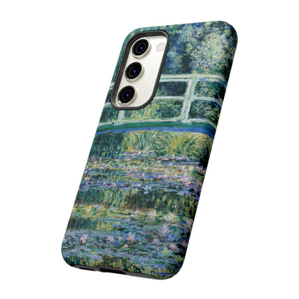 Water Lilies and Japanese Bridge by Claude Monet Phone Cases
