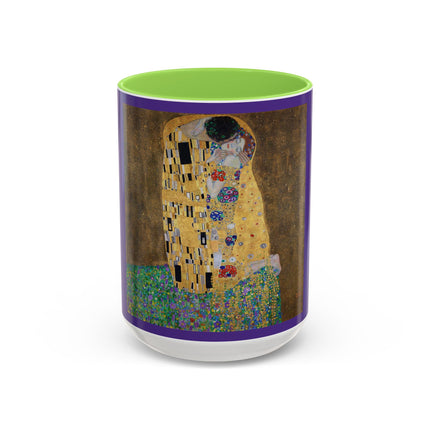 The Kiss by Gustav Klimt Colorful Mugs (11oz, 15oz)