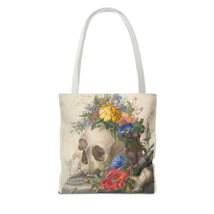 Vanitas Still Life by Herman Henstenburgh Tote Bag (AOP)