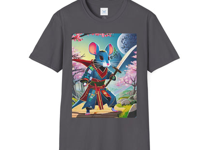 Cyber Samurai Rat Softstyle T-Shirt
